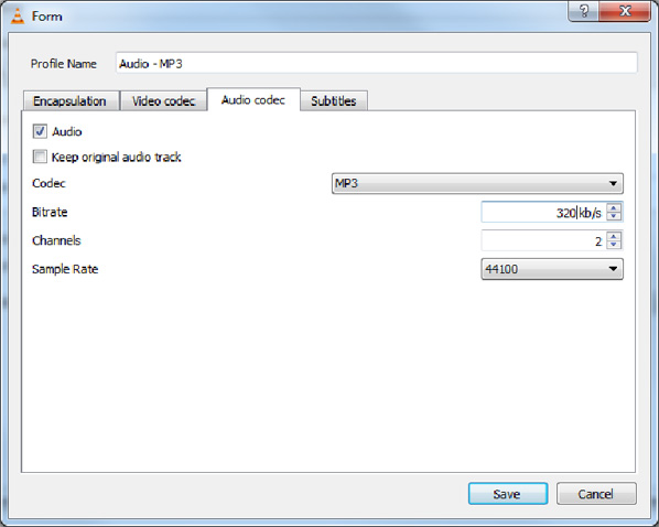 Pro Audio Streamer and VLC Test Setups - window 07