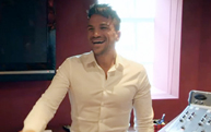 Peter Andre at Magic FM radio Station