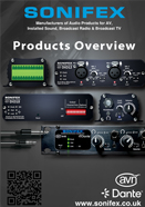Sonifex New Products
