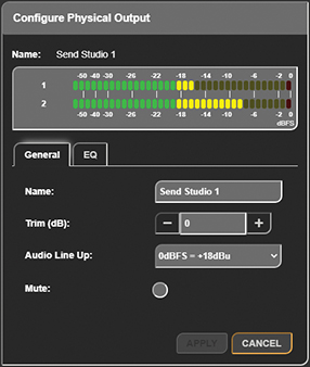 Configuring Physical Input